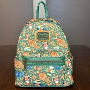 NWOT Disney Parks Loungefly 2022 Enchanted Tiki Room mini backpack